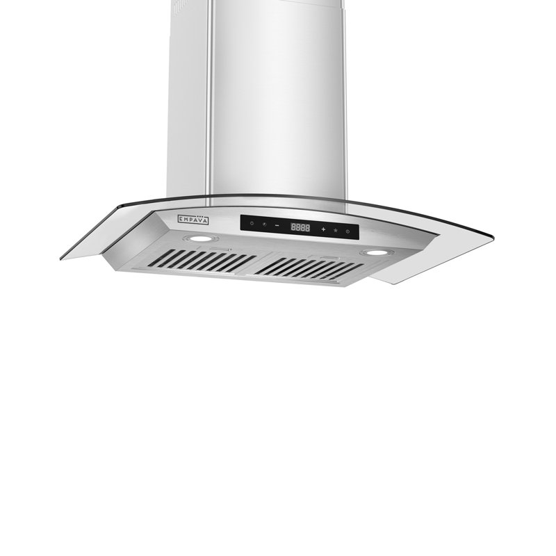 Hotte murale 30 "en acier inoxydable 400 CFM à conduit (ventilé) avec filtre à chicane