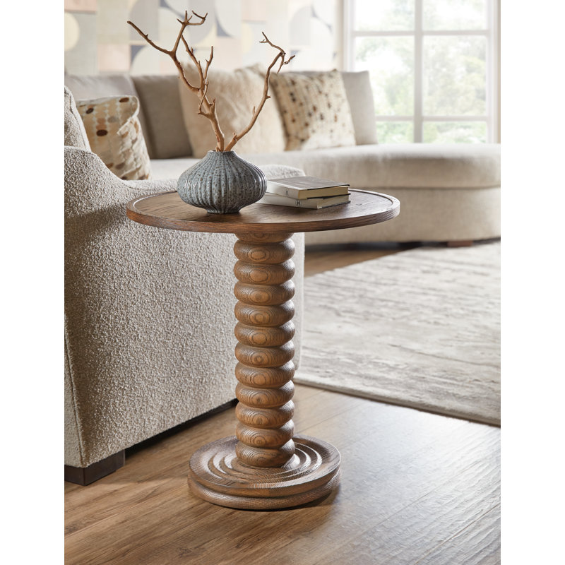 Commerce and Market Spindle Accent Table