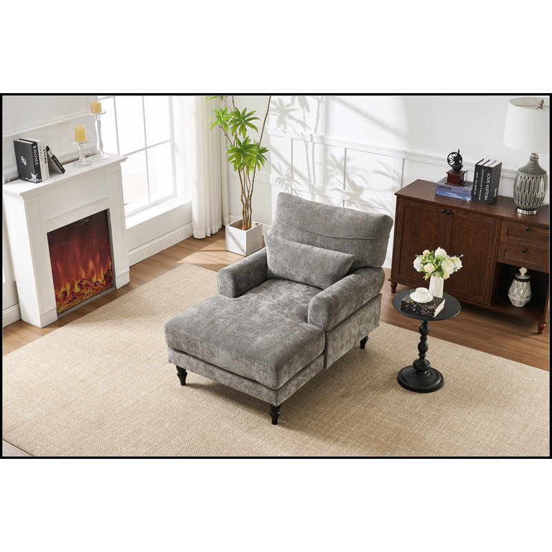 Méridienne moderne, fauteuil inclinable rembourré de loisirs d'intérieur, canapé-lit pour chambre à coucher, salon, bureau, bureau