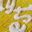 Lemon Zest Shaped Bath Mat
