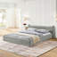 Lit plateforme tapissier-890240489