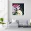 Pe pivoines en pleine floraison II, art mural contemporain abstrait-2034723733