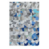 Faceta Cowhide Abstract Area Rug