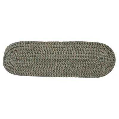 Randlewood Check Stair Treads - Myrtle Green