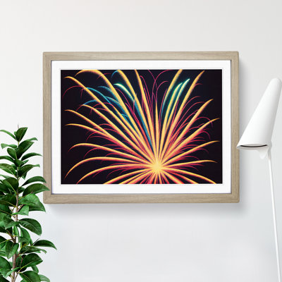 Boundless Fireworks - Single Picture Frame Print