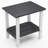 2-Tier Adirondack Outdoor Side Table, All-Weather HDPE Patio End Table-144458355