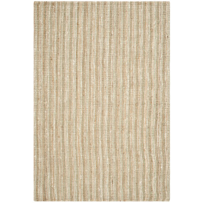 Alda Natural Hand Woven Jute Solid Color Rug
