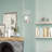 Allysa Steel Flush Mounted Sconce-35536437