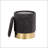 Nesting Ottoman Set in Gold Metal-2059288508