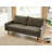 Daisha 70'' Round Arm Sofa-2142082988