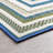 Tintah Border Indoor / Outdoor Area Rug for Patios, Entryway, Deck or Porch - Green-989301270