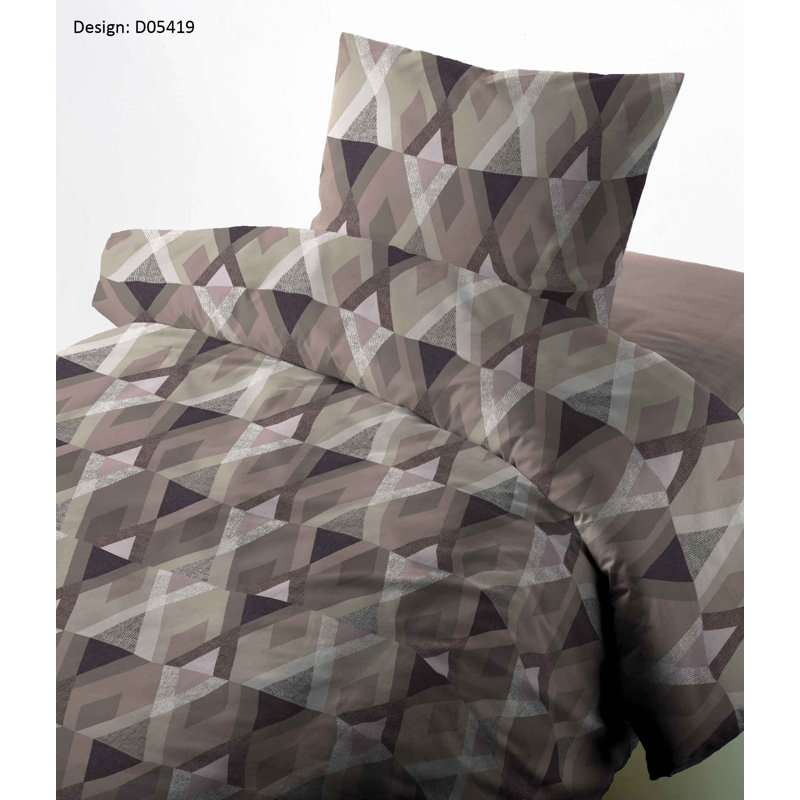 Geometric Shapes Duvet Cover Set with Pillowcases