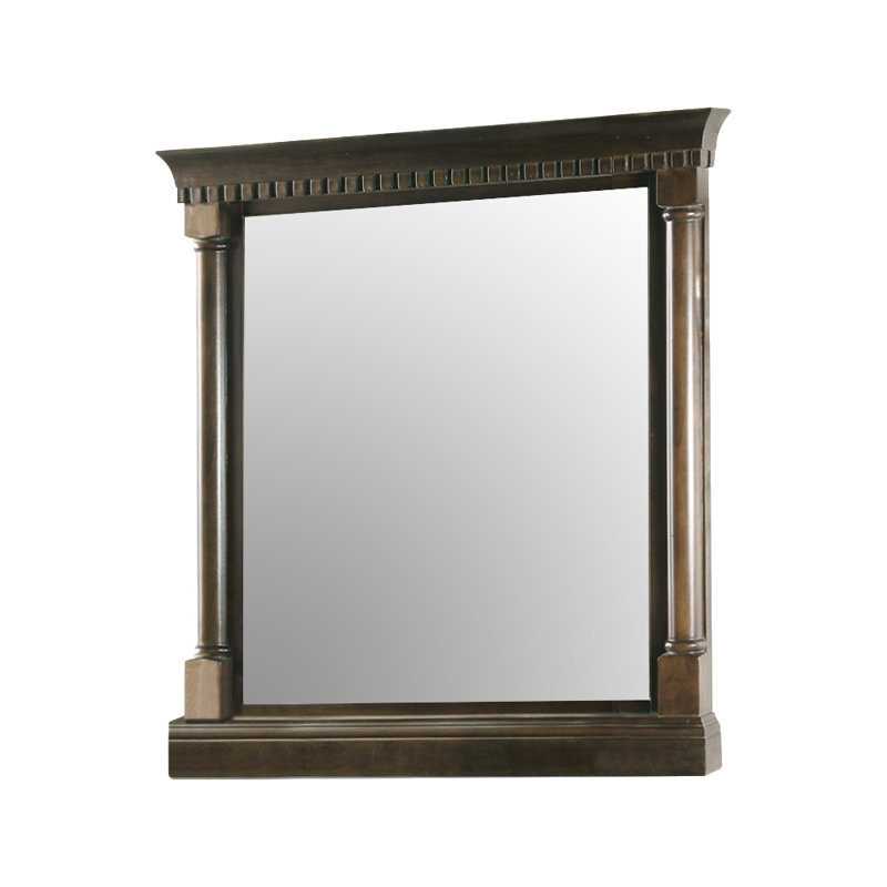 Wood Wall Mirror
