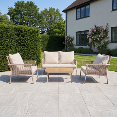 Verano Outdoor Rope Conversation Set