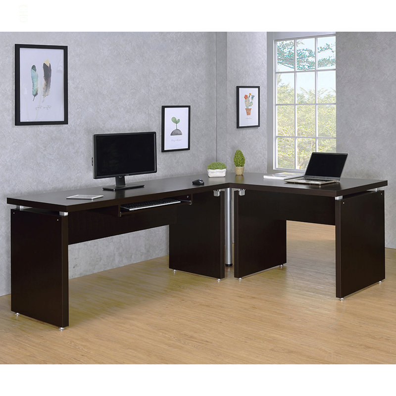 Bureau d'ordinateur en L de 83 pouces