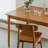 Burlywood Rectangular Solid Wood Dining table