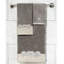 Ensemble de 1 serviette de bain et 2 serviettes à main 3 pièces SHELL ROW-640449342