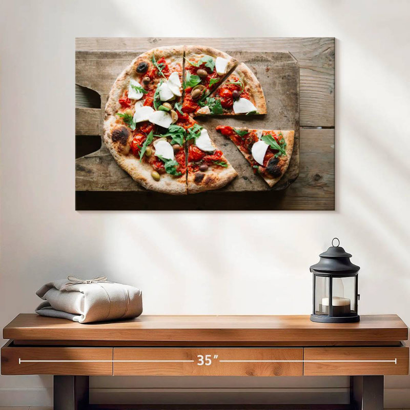 Yarlin Pizza Slices, 16'' H X 24'' W