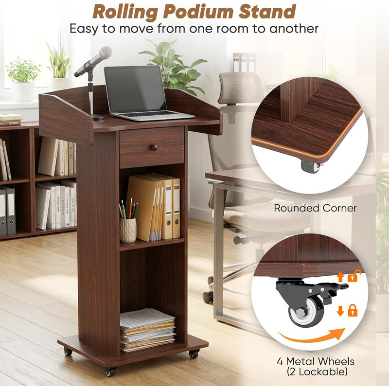 Stand, Brown