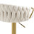 Christal Swivel Upholstered Adjustable Height Counter Stool-102527019