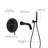 2 Handle Wall Tub Filler with Diverter
