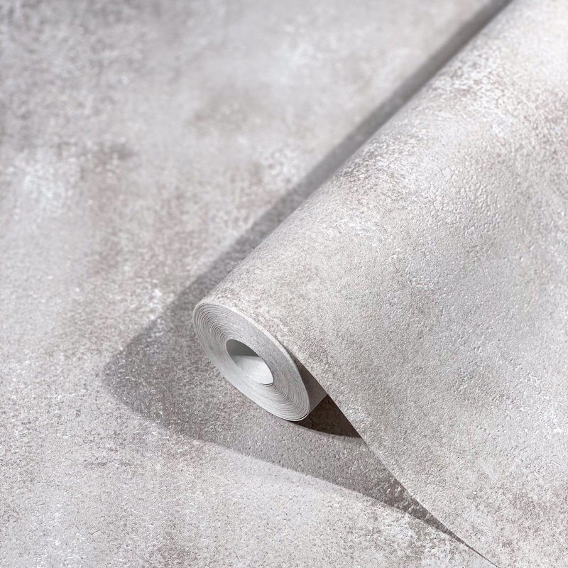 Norbie Industrial Effects Glass Stone Marble Wash Wallpaper Roll 10.05m x 53cm, Taupe