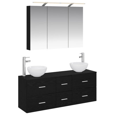 Vanity & Mirror Set