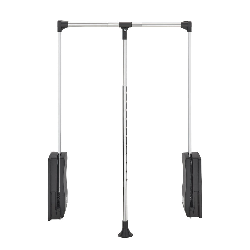 Rev-A-Shelf Adjustable Pull Down Closet Rod Organizer for Custom Closet Storage Systems, 26" H x 21.50" W x 4" D