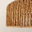 20 cm H Round Rope Pendant Shade ( Slip-On ) in Brown