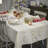 Christmas Tablecloth Metallic Gonk Theme Embossed Design-961721266-961721267