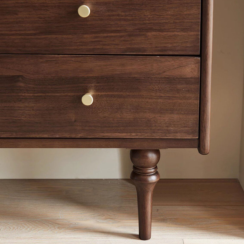 Solid Wood Multi-functional Storage Sideboard, 39.37" H x 39.37" W x 15.74" D