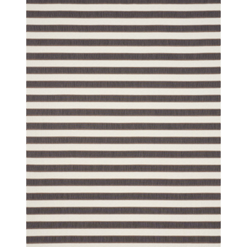 Isolde Stripe Matelassé Fabric, Cinder