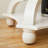  Square Rustic Wooden Accent Tray Top Nightstand Side Table, White Legs-492719590