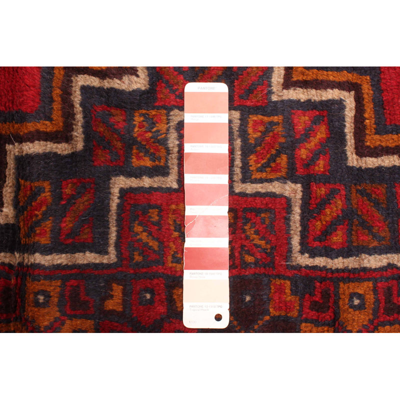 Rizbaft Red Rug 3'5" x 6'5"