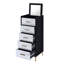 Armoire à bijoux rectangulaire à 4 tiroirs avec pieds en métal Myles-70306516
