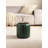 11.8In Small Round Faux Leather Upholstered Ottoman-117626316