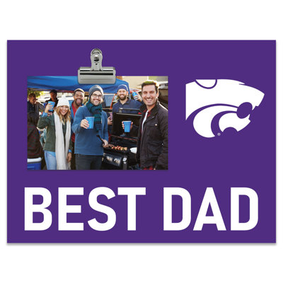 Kansas State Bright Line - Best Dad Clip Frame