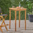 Outdoor  Wood Square Bar Table-1529569862