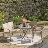 Gella Round 4 - Piece 4 - Person 70Cm L Outdoor Bistro Set