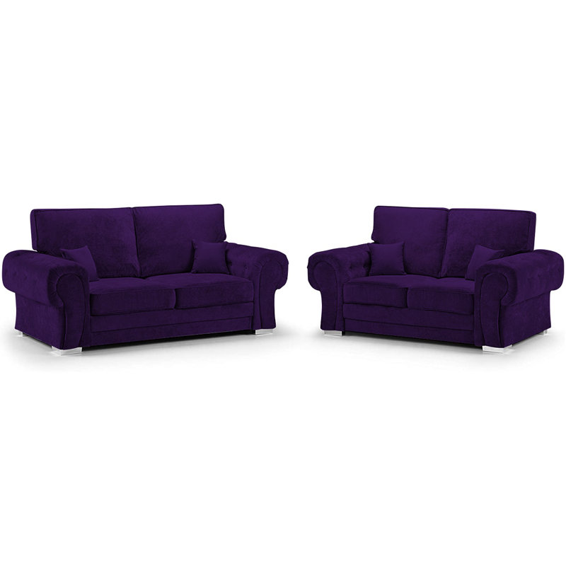 Deshotel Living Room Set, Amethyst