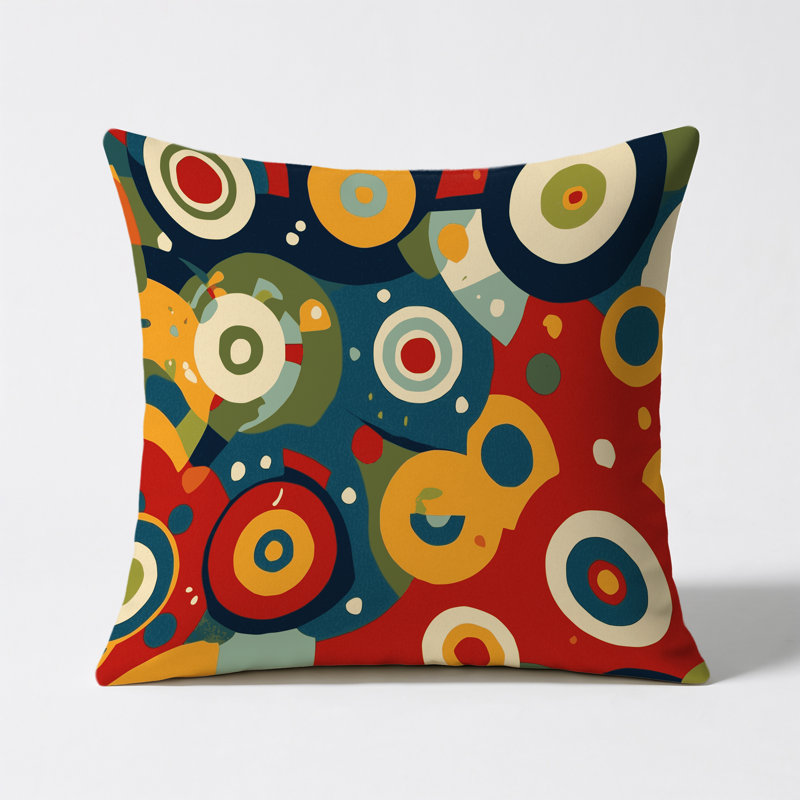 Funky Glow Indoor And Outdoor Pillow, Square 20"