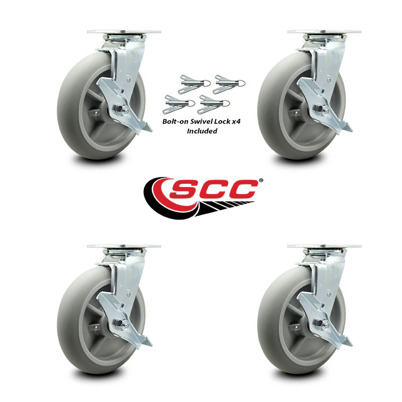 Thermoplastic Rubber Caster