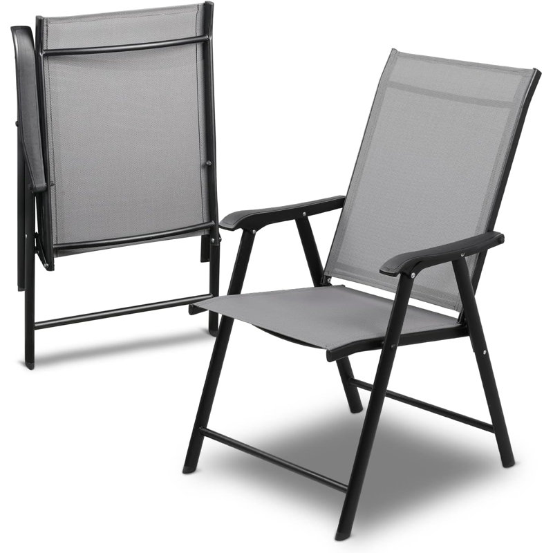 Chaise d'extérieur Cambri, Gris