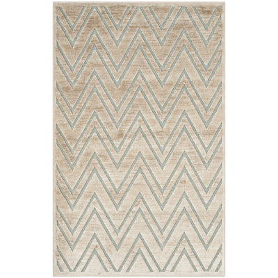 Vernie Chevron Area Rug