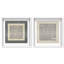 Tiny Windows Set Shadowbox Abstract Print by Oliver Gal, Black Frame, 12 x 12-2009398852-2009398855