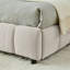 Lit tapissier très grand californien, cadre de lit rembourré confortable, tissu chenille, avec tête de lit et cadre de lit solide. Avec tiroir pour le rangement - beige (90,5 po x 80,5 po x 31 po)-1301988370-1303158944