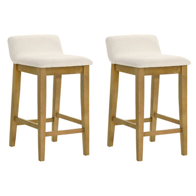 Ensemble de 2 tabourets de bar Annikah Modern