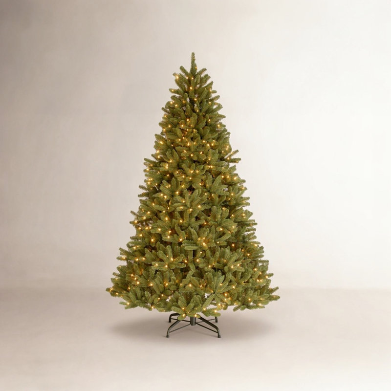 Grande Fir Medium Tree with Clear Lights, 7.5' H