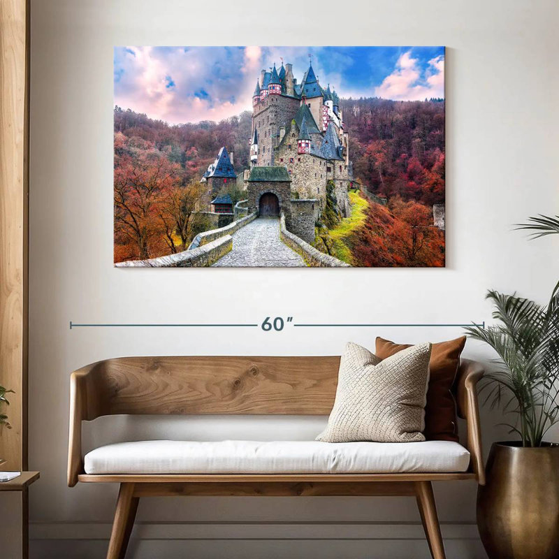 Lilie Castle, 32" H x 48" W