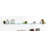 Earlham Tempered Glass Wall Mounted Bracket Shelf-1240659026